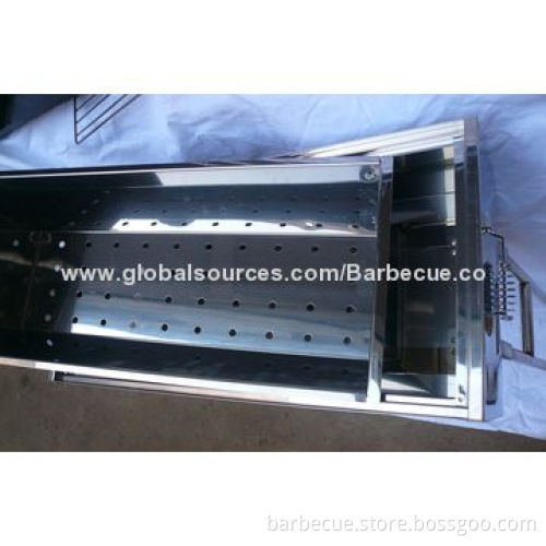Foldable BBQ Grill, Ash Tray, Made of Stainless Steel, Easy to Clean